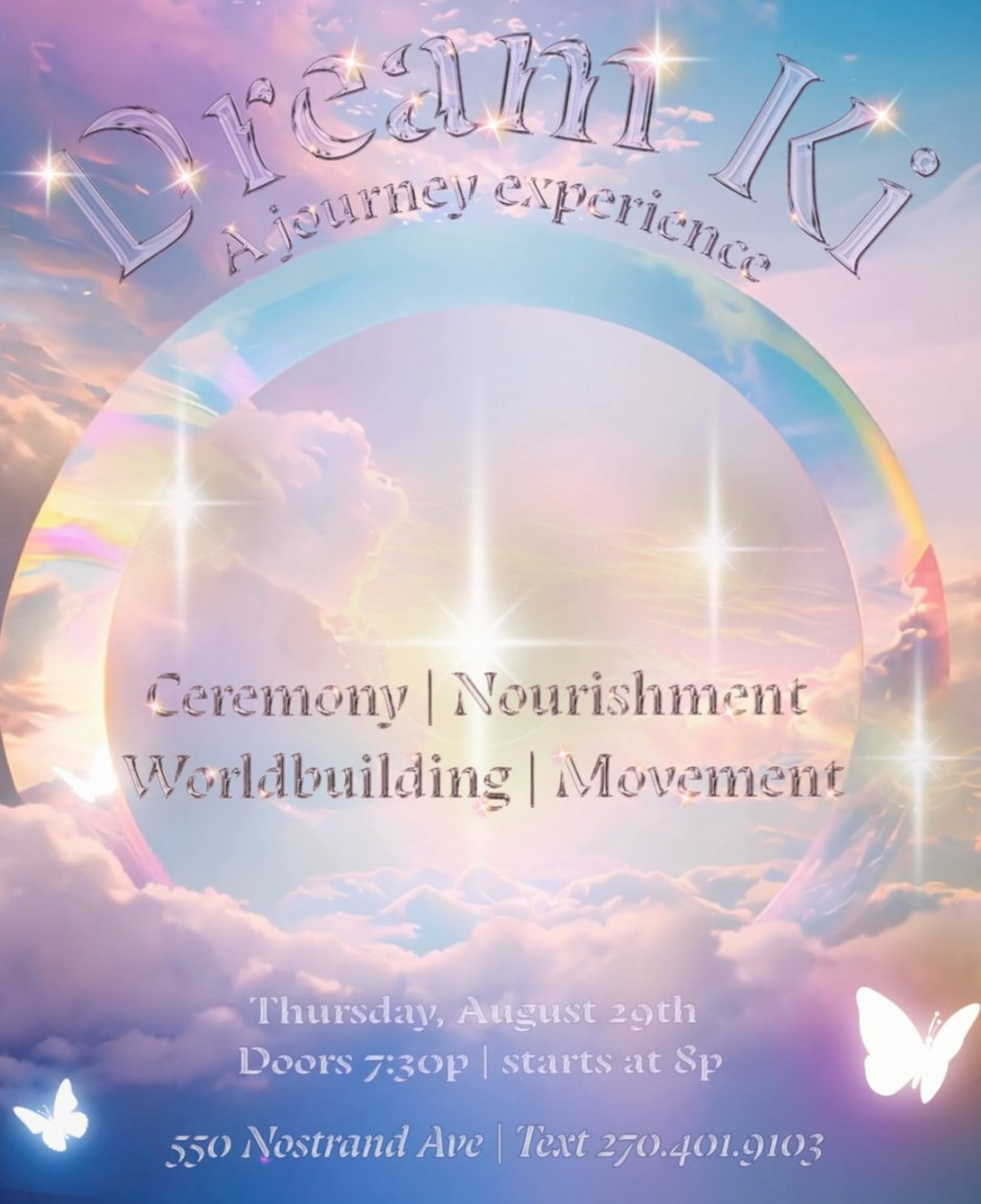 Dream Ki Journey event flyer