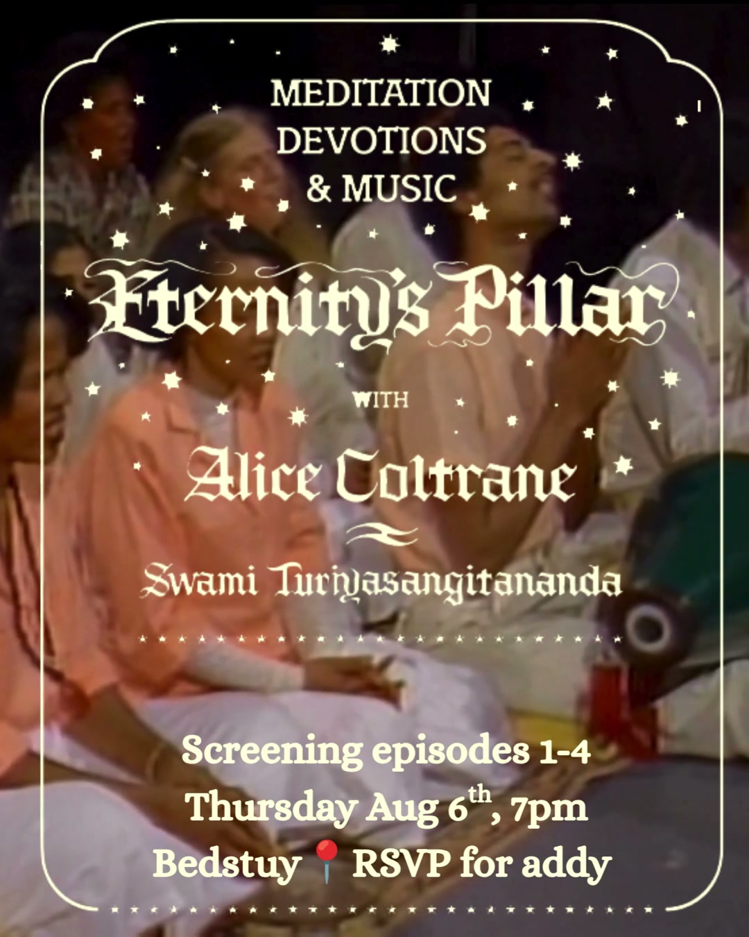 Eternity's Pillar event flyer